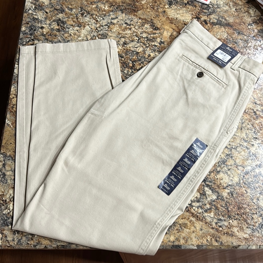Men’s Bass Atrerxh Chino Dress pants 34x34 NEW